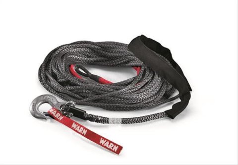 Warn Spydura Synthetic Winch Ropes 88468 Rope, Spydura, 10,000 lb. Capacity, 3/8 in. Diameter, 80 ft. Length, Each
