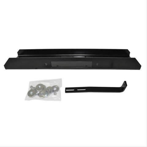 Warn Flatbed Winch Mounting Plates 13942 Mount, Flatbed, Plate Style, Steel, Black Powdercoated, Each