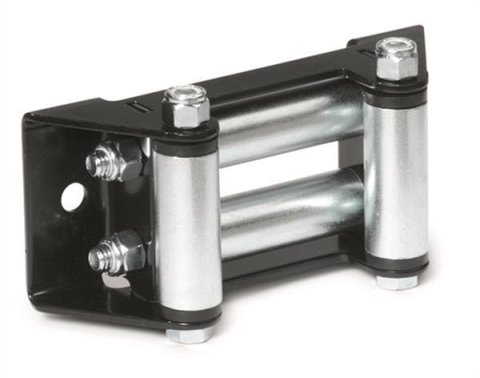 Warn Roller Fairleads 28929 Fairlead, Steel, Black, Each
