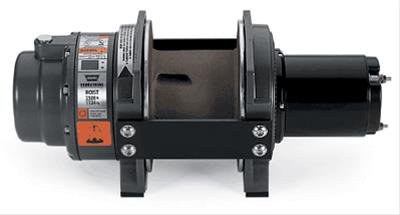 2,500 lbs. Warn DC2500 Mid-Frame Industrial Hoists 74396 Hoist, Industrial, Electric, 12 V, Rating, Brake, Power Out, Each