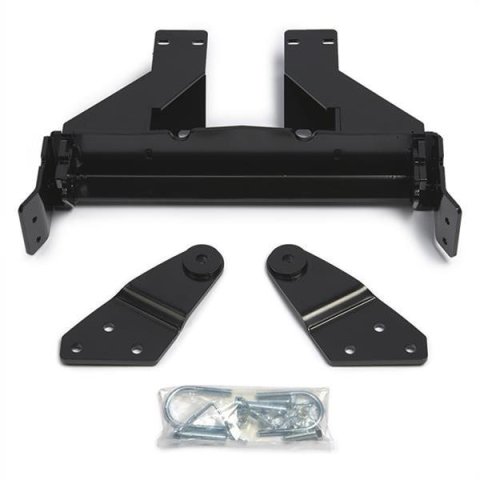 Warn ProVantage Front Plow Mounting Kits 97596 Snow Mounts, Kits, Frame Mount, Steel, Black Powdercoated, Arctic Cat, Textron, Kit