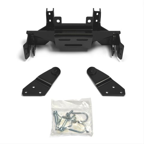 Warn ProVantage Front Plow Mounting Kits 97212 Snow Mounts, Kits, Frame Mount, Steel, Black Powdercoated, Arctic Cat, Textron, Kit