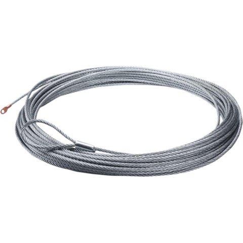 Warn Wire Ropes 100973 Rope S/P_WIRE ROPE_1/4X50