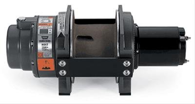2,500 lbs. Warn DC2500 Mid-Frame Industrial Hoists 78355 Hoist, Industrial, 12 V, lb. Capacity, Brake, Counterclockwise, Each