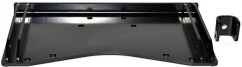 Warn Center Plow Mounting Kits for 2003-2005 TRX650FA FOURTRAX RINCON, 2006-2022 TRX680FA 2007-2009 TRX680FGA RINCON GPSCAPE - 65070 Kit, Center, Steel, Black Powdercoated, use on Honda®, Kit