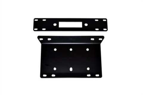 Warn ATV/UTV Winch Mounting Kits for 1998-2004 TRX450FM FOURTRAX FOREMAN S, TRX450FE ES, 1995-2003 TRX400FW 4X4 - 60174 Mount, Plate Style, Steel, Black Powdercoated, Each