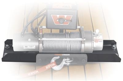 Warn Winch Mounts 11078 MTG PLT KIT;BLK