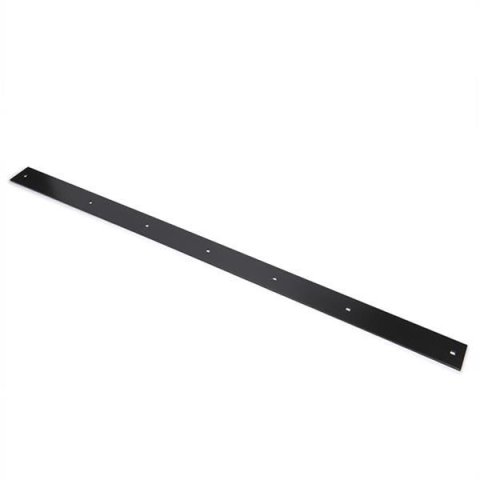 Warn Plow Blade Wear Bars 81570 Snow Bar, Reversible, Steel, Black Powdercoated, 54.00 in. Length, Each