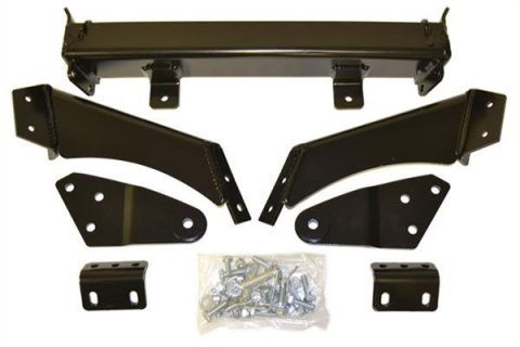 Warn ProVantage Front Plow Mounting Kits 79608 Snow Mounts, Kits, Frame Mount, Steel, Black Powdercoated, Polaris, Kit