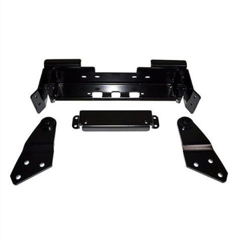 Warn ProVantage Front Plow Mounting Kits for 2003-2005 TRX650FA FOURTRAX RINCON, 2006-2022 TRX680FA 2006-2009 TRX680FGA RINCON GPSCAPE - 79673 Snow Mounts, Kits, Frame Mount, Steel, Black Powdercoated, use on Honda®, Kit