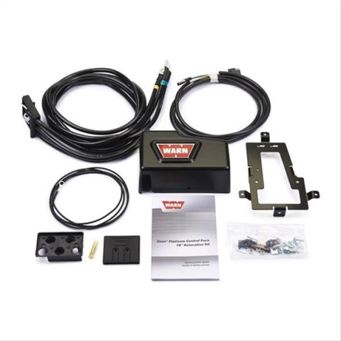 Warn Winch Replacement Parts 92193 Relocation Kit, Control Pack Relocation, Under Hood, Parts, Warn, Zeon Platinum, Kit