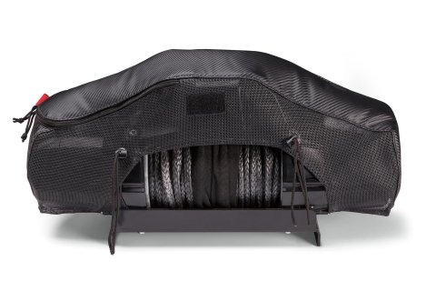 Warn Stealth Series Winch Covers 102639 Cover, Series, Vinyl, Black, Zeon, Zeon Platinum, Each