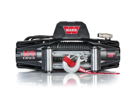 12,000 lbs. Warn VR EVO 12 Winch 103254 Winch, 12, Electric, lb. Rating, V, Roller Fairlead, 3-Stage Planetary Gear, Steel Cable, 3/8 in. Diameter, Each