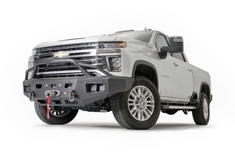 Warn Ascent HD Bumpers with Baja Grille Guards for 2020-2021 SILVERADO 2500 HD, 3500 - 107006 Bumper