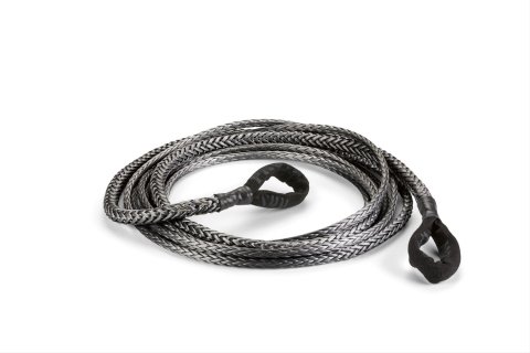 Warn Spydura Pro Synthetic Rope Extensions 93121 Tow Rope, Extension, 12,000 lbs. Rating, Spectra 1000 Fiber, Gray, Nylon Ends, 25 ft. Length, Each