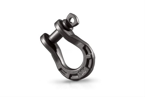 Warn Epic D-Ring Shackles 92093 Bow Shackle, D-ring, 18,000 lbs. Load Rating, Steel, E-Coat, 0.875 in. Pin Diameter, Each