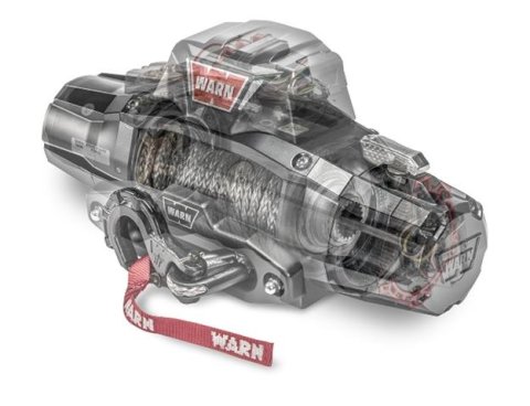 12,000 lbs. Warn Zeon XP 12-S Series Winch 110120 Winch, 12-S, Electric, lb. Raiting, 12 V, Hawse Fairlead, Planetary Gear, 80 ft. Length, Synthetic Rope, Each