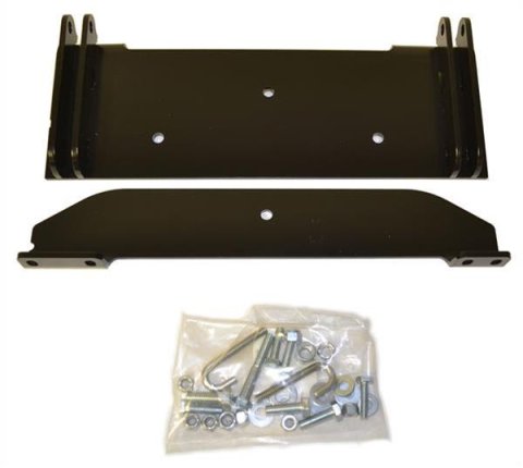 Warn Center Plow Mounting Kits 78395 Kit, Center, Steel, Black Powdercoated, Polaris, Kit