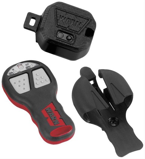 Warn Wireless Winch Remotes 90288 Remote Controller, Wireless, Key Fob, Forward/Reverse, Kit