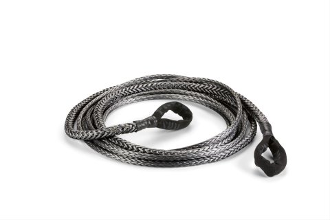 Warn Spydura Pro Synthetic Rope Extensions 93122 Tow Rope, Extension, 12,000 lbs. Rating, Spectra 1000 Fiber, Gray, Nylon Ends, 50 ft. Length, Each