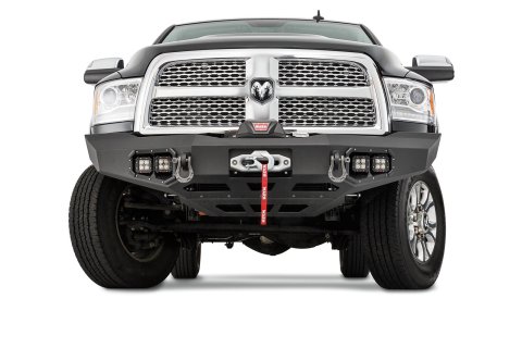 Warn Ascent Bumpers 100923 Bumper, Ascent, Rear, Fabricated, Steel, Black Textured, RAM, Each
