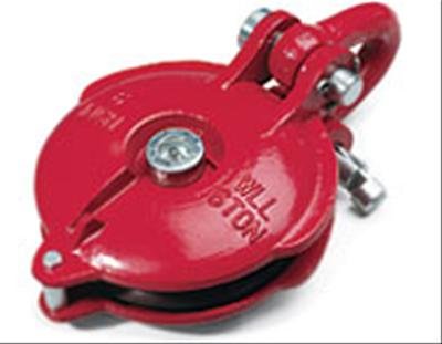 Warn Industrial Snatch Blocks 80858 Block, Industrial, Red Powdercoated, 60,000 lbs. Capacity, Each