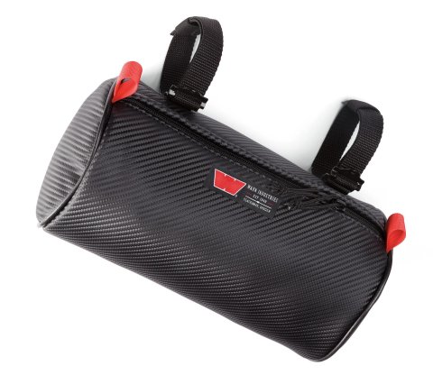 Warn Roll Bar Storage Bags 102652 Bag, Large Cylinder, Bar, Marine-Grade Vinyl, Black, Each