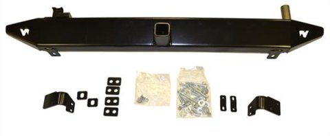 Warn Rock Crawler Bumpers for 1997-2006 WRANGLER - 65508 Rear Bumper, Crawler, Fabricated, Steel, Black Powdercoated, Jeep, Each