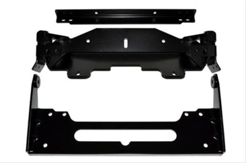 Warn ProVantage Front Plow Mounting Kits 90924 Snow Mount, ProVantage, Front, Steel, Black Powdercoated, Polaris, Kit