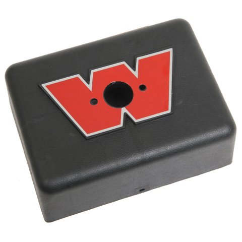 Warn Replacement Solenoid Housings 28461 Housing, Winch Part, Black, Red, White, 3.00 in. Tall, 5.50 in. Wide, Warn, M3500, MX12085, MX4085, Each