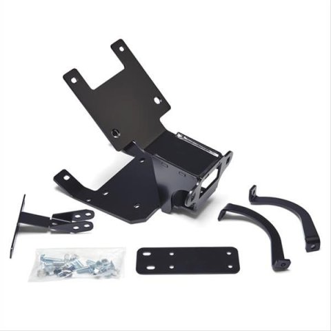 Warn ATV/UTV Winch Mounting Kits 89535 Mount, Plate Style, Steel, Black Powdercoated, Can-Am, Kit