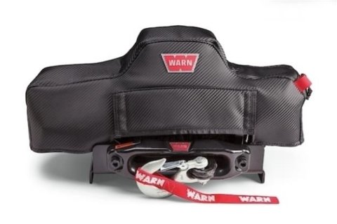 Warn Soft Winch Covers 107765 Cover, Vinyl, Black, VR Series, VR EVO Series, Each