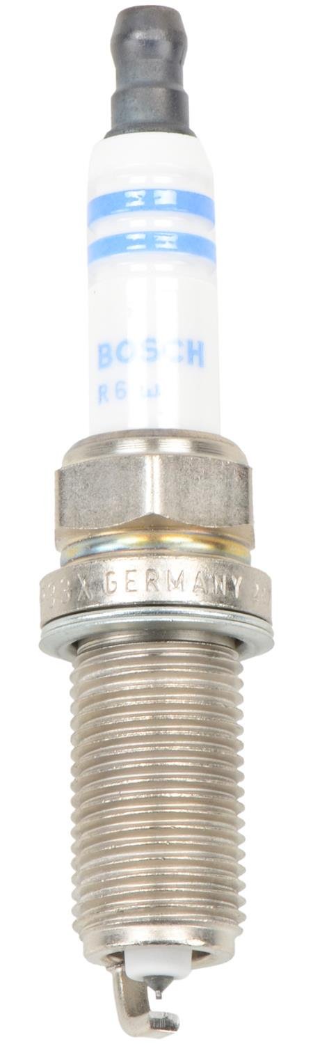 Bosch Double Platinum Spark Plugs 8122 Plug, Platinum, 14mm Thread, 26.5mm Reach, Flat Seat, Each