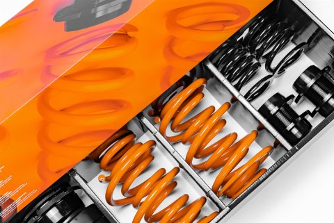 MSS Automotive Extra Low Fully Adjustable Sports Suspension Kits 02BBMWMG8X Sport Lowering Kit 2018-2021 BMW M3 Competition G80 (only tested on this platform)