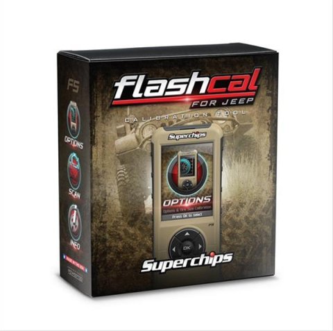 Superchips Jeep Flashcal Tuners for 2007-2017 WRANGLER, 2018 WRANGLER JK - 3571 Computer Programmer, Tuner, Jeep, 3.6L, 3.8L, Each