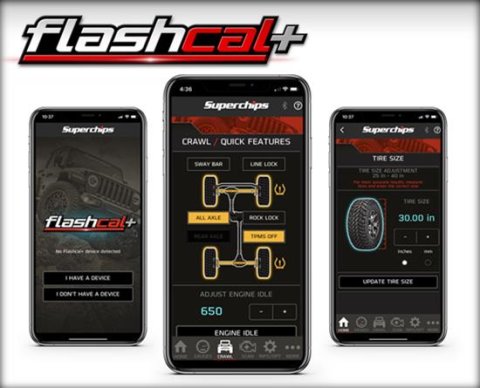 Superchips Jeep Flashcal FC+ Classic Tuners 3581-JL Computer Programmer, Flashcal+, Jeep, JL, 2.0L, 3.6L, Each