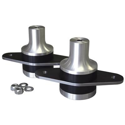 Steeda Ford Mustang Heavy-Duty Adjustable Engine Mounts for 2005-2014 MUSTANG - 555-4005 Mounts, Complete Mount, Bolt-In, Polyurethane, Ford, Modular, V8, 2005-14, Pair
