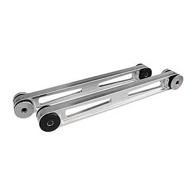 Steeda Billet Rear Lower Control Arms for 2005-2014 MUSTANG - 555-4405 Arms, Rear, Lower, Aluminum, Natural, Polyurethane Bushings, Ford, Pair
