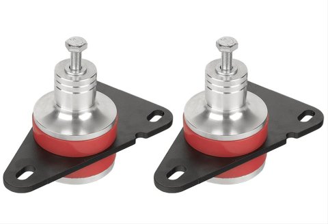 Steeda Ford Mustang Heavy-Duty Adjustable Engine Mounts for 2015-2021 MUSTANG - 555-4038 Mounts, Complete Mount, Bolt-In, Polyurethane, Ford, EcoBoost, Pair