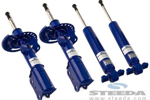 Steeda Pro Action Shock and Strut Kits for 2015-2022 MUSTANG - 555-8150 Shocks Struts, Front Rear, Standard, Ford, Kit