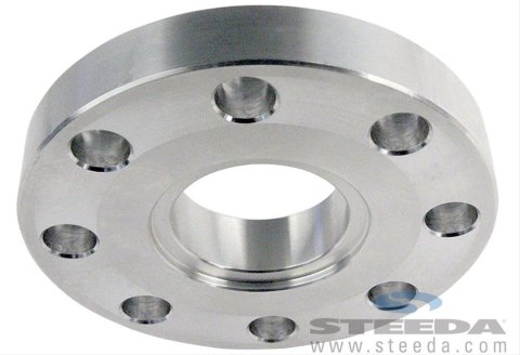 Steeda Hardcore Driveshaft Spacers for 1979-2004 MUSTANG - 555-7707 Spacer, 0.687 in. Thick, C4 Transmission, Billet Aluminum, Each