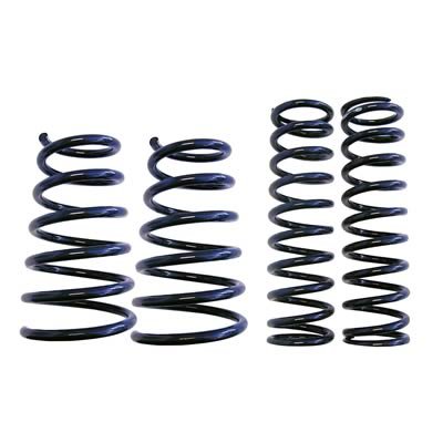 Steeda Sport Suspension Springs for 1979-2004 MUSTANG - 555-8200 Lowering Springs, Front and Rear Coils, Linear, 1.250 in. Drop, Dark Blue, Ford, Set of 4