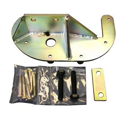 Steeda Differential Cover Braces for 1999-2004 MUSTANG - 555-8118 Housing Brace, Stock Housing, Aluminum, Natural, Ford, Kit