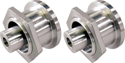 Steeda Spherical Control Arm Bushings for 1979-2004 MUSTANG - 555-4103 Bushings, Rear, Aluminum, Natural, Ford, Kit