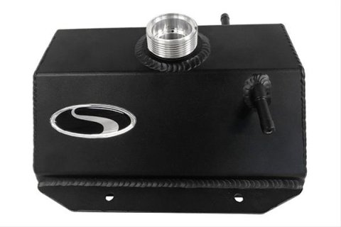 Steeda Coolant Expansion Tanks for 2015-2021 MUSTANG - 555-0600 Tank, Aluminum, Black, Ford Mustang, Each