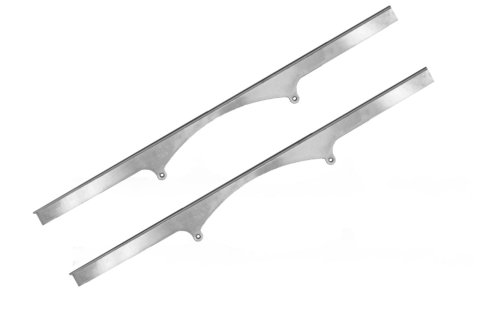 PWR North America Fan Mounting Brackets Kits 35-00000 Electric Brackets, Aluminum, Natural, for Use with SPAL 16 in. Fans, Pair