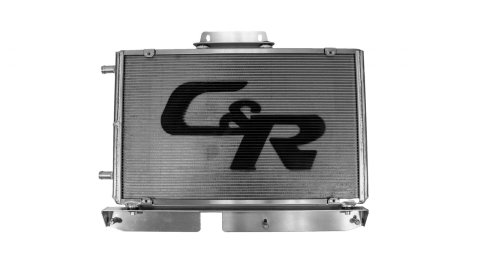 PWR North America Heat Exchangers 56-00026 Chevrolet Camaro 1967-69 Exchanger for LT5 engine accepts Vintage Air condenser