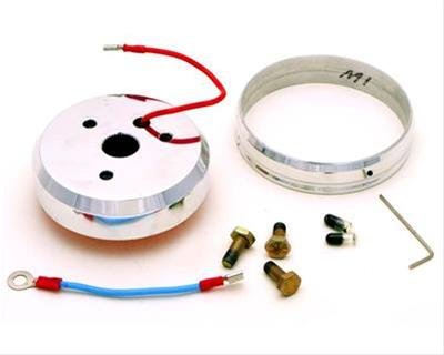 GT Performance Steering Wheel Installation Kits 20-5502 Kit, 9-Bolt Mount, Billet Aluminum, Black Anodized, AMC, GM, Jeep, Kit