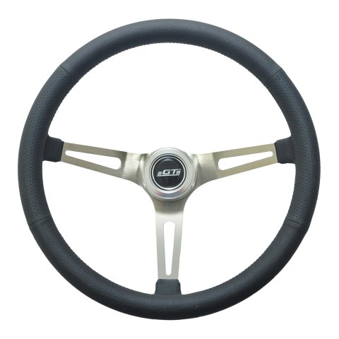 GT Performance GT-3 Retro Leather Steering Wheels 36-5445 Inspired by GM Pony and Muscle Cars of the 60's and 70's this wheel is the perfect match for your nex