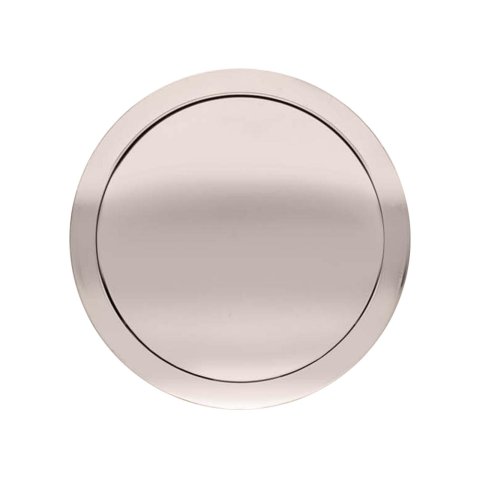 GT Performance GT-9 Small Horn Buttons 11-1100 Button, Small, GT-9, Billet Aluminum, Polished, 3 in. Button Diameter, 3.5 in. Overall Diameter, Each